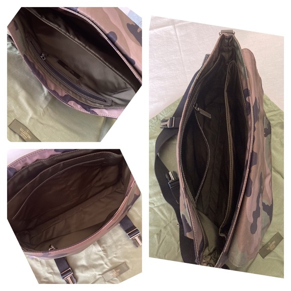 Valentino Garavani Camouflage Messenger Bag NWT - Picture 15 of 16